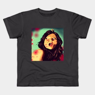 Horror Girl Kids T-Shirt